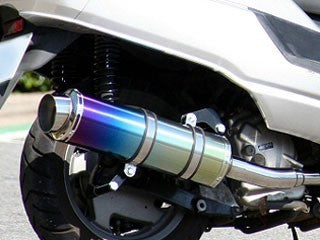 マジェスティ 4HC リアドラム マフラー ROSSO ベルタチタン 120φ マジェスティ