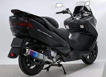 スカイウエイブ250 CJ43A マフラー ROSSO ベルタチタン 120φ スカイウエイブ