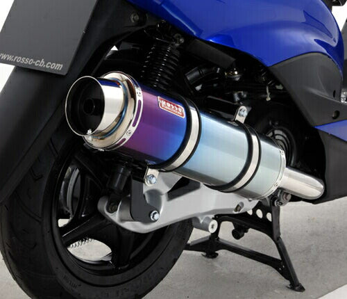 シグナスX (センサー対応) 台湾 5期 マフラー ROSSO ベルタチタン 120φ シグナスX