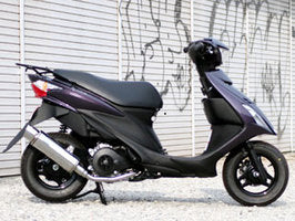 アドレスV125/G/S 09- O2センサー対応 CF4EA/CF4MA マフラー レクレス アドレスV125