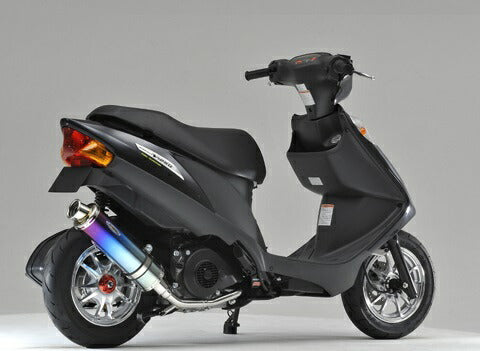 アドレスV125/G/S 09- O2センサー対応 CF4EA/CF4MA マフラー 22Racing Ti チタン アドレスV125