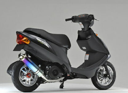 アドレスV125/G/S 09- O2センサー対応 CF4EA/CF4MA マフラー 22Racing Ti チタン アドレスV125