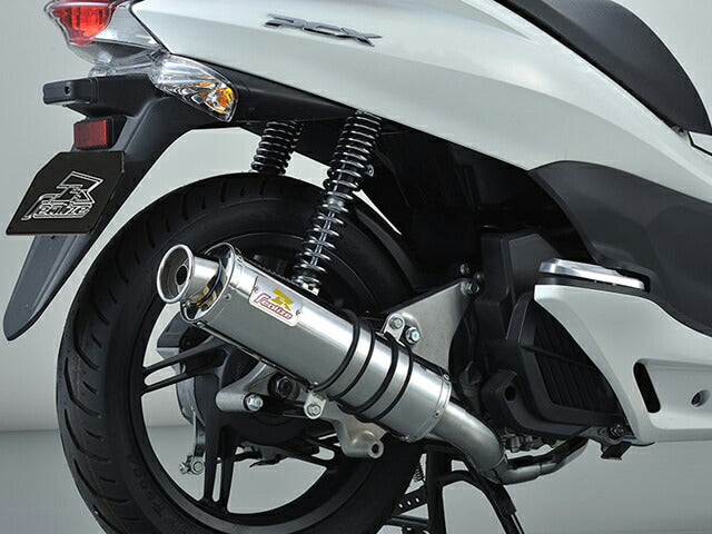 PCX125 (esp) JF28後期 マフラー 22Racing SUS ステンレス PCX125