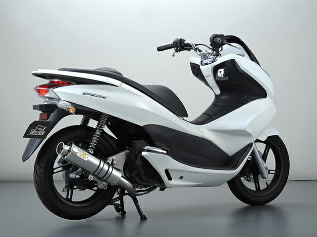 PCX125 (esp) JF28後期 マフラー 22Racing SUS ステンレス PCX125