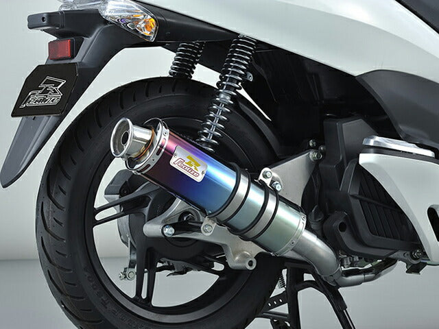 PCX125 (esp) JF28後期 マフラー 22Racing Ti チタン PCX125