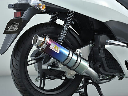 PCX125 (esp) JF28後期 マフラー 22Racing Ti チタン PCX125