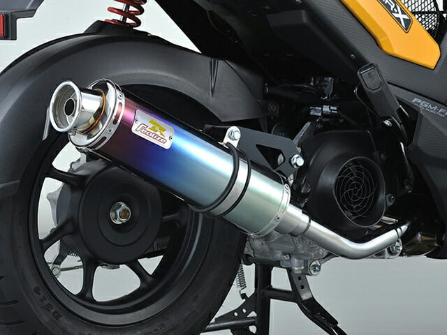 ズーマー ZOOMER-X JF52 マフラー 22Racing Ti チタン ズーマー