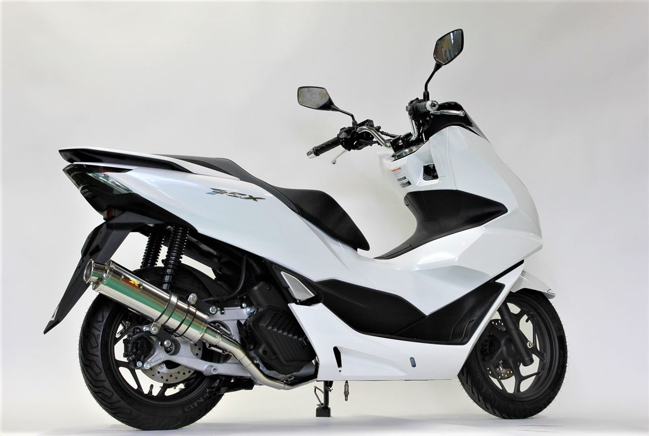 22Racing ステンレス マフラー PCX125 JK05