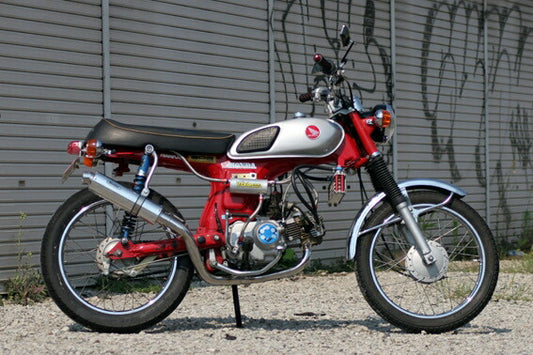 CL50(ベンリィ) マフラー アゼウス アルミ ベンリィ