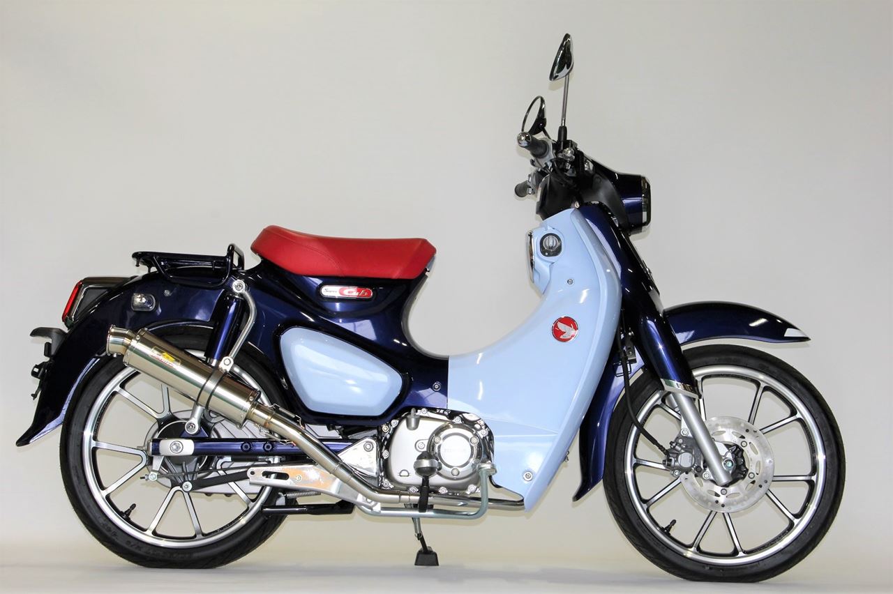 EMPLESS エンプレス ステンレス マフラー ダウンタイプ スーパーカブ 