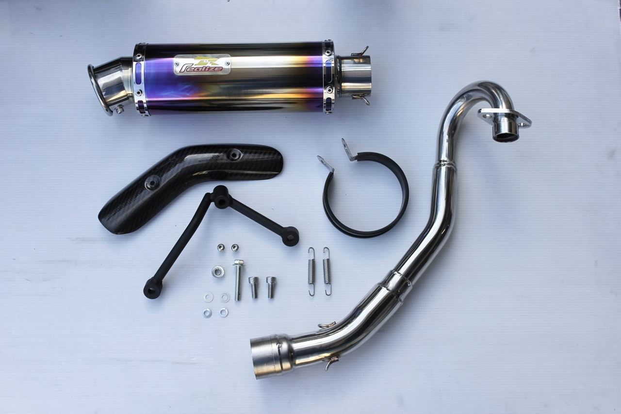 モンキー 125 マフラー チタン リアライズ エンプレス ダウンタイプ 楽天市場】Realize モンキー125 バイクマフラー 2BJ-JB02 8BJ-JB03