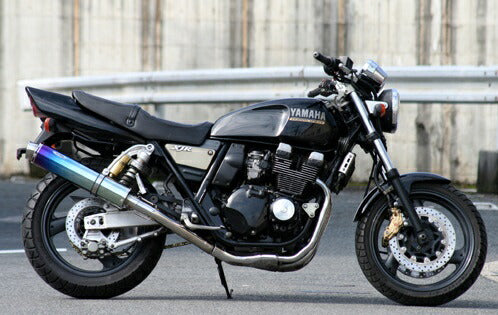 XJR400 S/R/R -00 4HM1- 9/4HMA-D マフラー ARIA チタン タイプC カールエンド XJR400