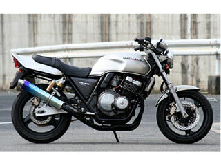 CB400SF/Ver.R/S/H.V/SPEC/.スーパーボルドール NC31/NC39 マフラー ARIA チタン タイプS スラッシュエンド CB400SF スーパーフォア