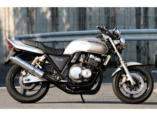 CB400SF/Ver.R/S/H.V/SPEC/.スーパーボルドール NC31/NC39 マフラー ARIA ステンレス タイプS スラッシュエンド CB400SF スーパーフォア