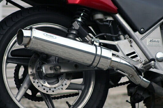 ゼファー400 χ マフラー ARIA ステンレス タイプS スラッシュエンド ゼファー400