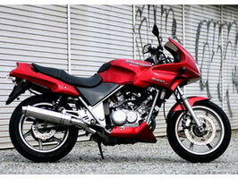 ゼルビス MC25 マフラー ARIA ステンレス タイプS スラッシュエンド ゼルビス