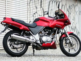 ゼルビス MC25 マフラー ARIA ステンレス タイプS スラッシュエンド ゼルビス