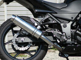 Ninja Nnja 250 R 08- EX250K Muffler ARIA Stainless Type S Slash End Ninja