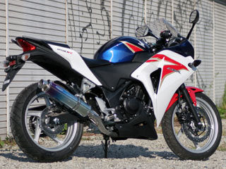 CBR250R MC41 マフラー ARIA チタン タイプC カールエンド CBR250R