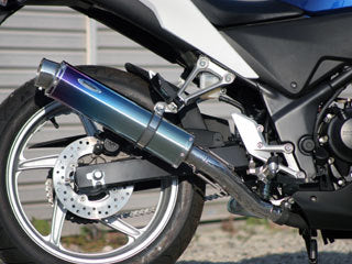 CBR250R MC41 マフラー ARIA チタン タイプS スラッシュエンド CBR250R