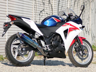 CBR250R MC41 マフラー ARIA チタン タイプS スラッシュエンド CBR250R