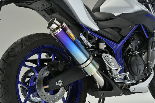 YZF-R25/R03 マフラー ARIA チタン タイプC カールエンド YZF-R25/R03