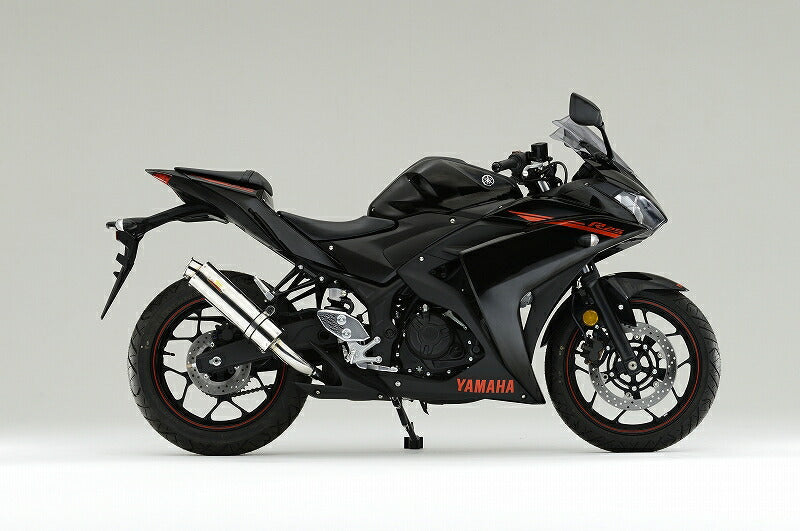 YZF-R25/R03 マフラー ARIA ステンレス タイプC カールエンド YZF-R25/R03