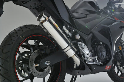 YZF-R25/R03 マフラー ARIA ステンレス タイプC カールエンド YZF-R25/R03
