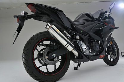 YZF-R25/R03 マフラー ARIA ステンレス タイプC カールエンド YZF-R25/R03