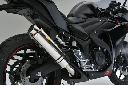 YZF-R25/R03 マフラー ARIA ステンレス タイプS スラッシュエンド YZF-R25/R03