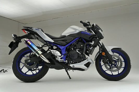 MT-25/03 マフラー ARIA チタン タイプC カールエンド MT-25/03