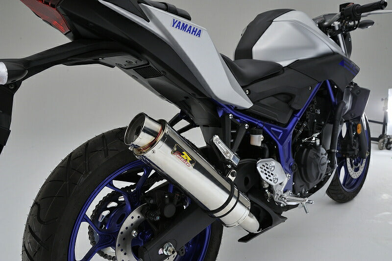 MT-25/03 マフラー ARIA ステンレス タイプS スラッシュエンド MT-25/03