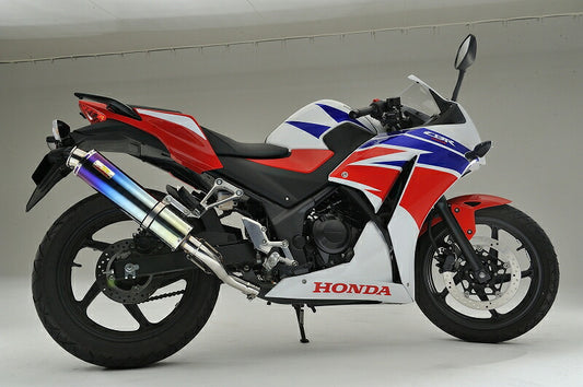 CBR250R 14年以降 マフラー ARIA チタン タイプC カールエンド CBR250R 14以降