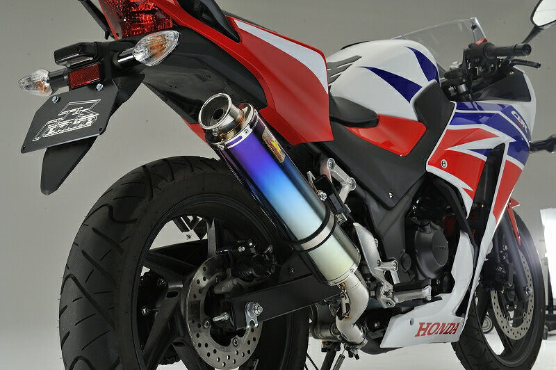 CBR250R 14年以降 マフラー ARIA チタン タイプC カールエンド CBR250R 14以降