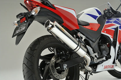 CBR250R 14年以降 マフラー ARIA ステンレス タイプC カールエンド CBR250R 14年以降