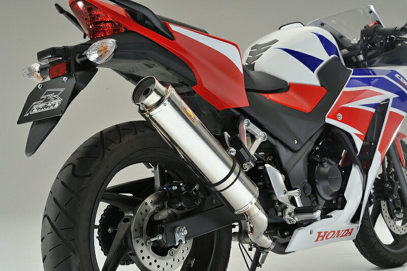 CBR250R 14年以降 マフラー ARIA ステンレス タイプS スラッシュエンド CBR250R 14年以降