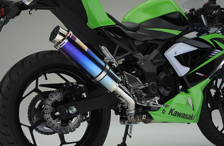 ARIA アリア チタン マフラー タイプS(スラッシュエンド) Ninja250SL BX250A