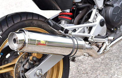 ARIA アリア ステンレス マフラー タイプS(スラッシュエンド) VTR250 JBK-MC33 FI車