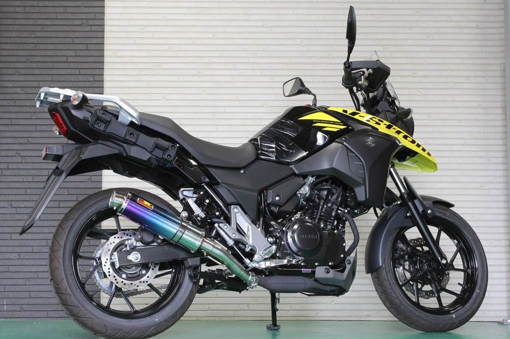ARIA アリア チタン マフラー タイプS(スラッシュエンド) Vストローム/ABS 2BK-DS11A