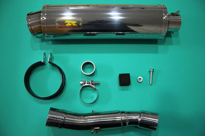 ARIA アリア ステンレス マフラー タイプS(スラッシュエンド) Vストローム/ABS 2BK-DS11A