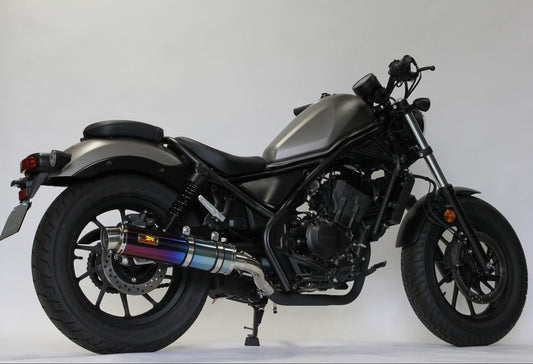 ARIA アリア チタン マフラー タイプS(スラッシュエンド) レブル250 2BK-MC49