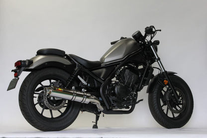 ARIA アリア ステンレス マフラー タイプC(カールエンド) レブル250 2BK-MC49