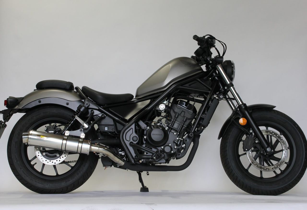 ARIA アリア ステンレス マフラー タイプS(スラッシュエンド) レブル250 2BK-MC49