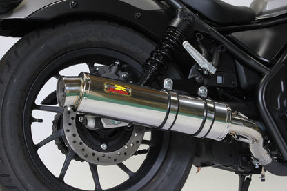 ARIA アリア ステンレス マフラー タイプS(スラッシュエンド) レブル250 2BK-MC49