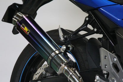 ARIA アリア チタン マフラー タイプS(スラッシュエンド) GSX250R 2BK-DN11A