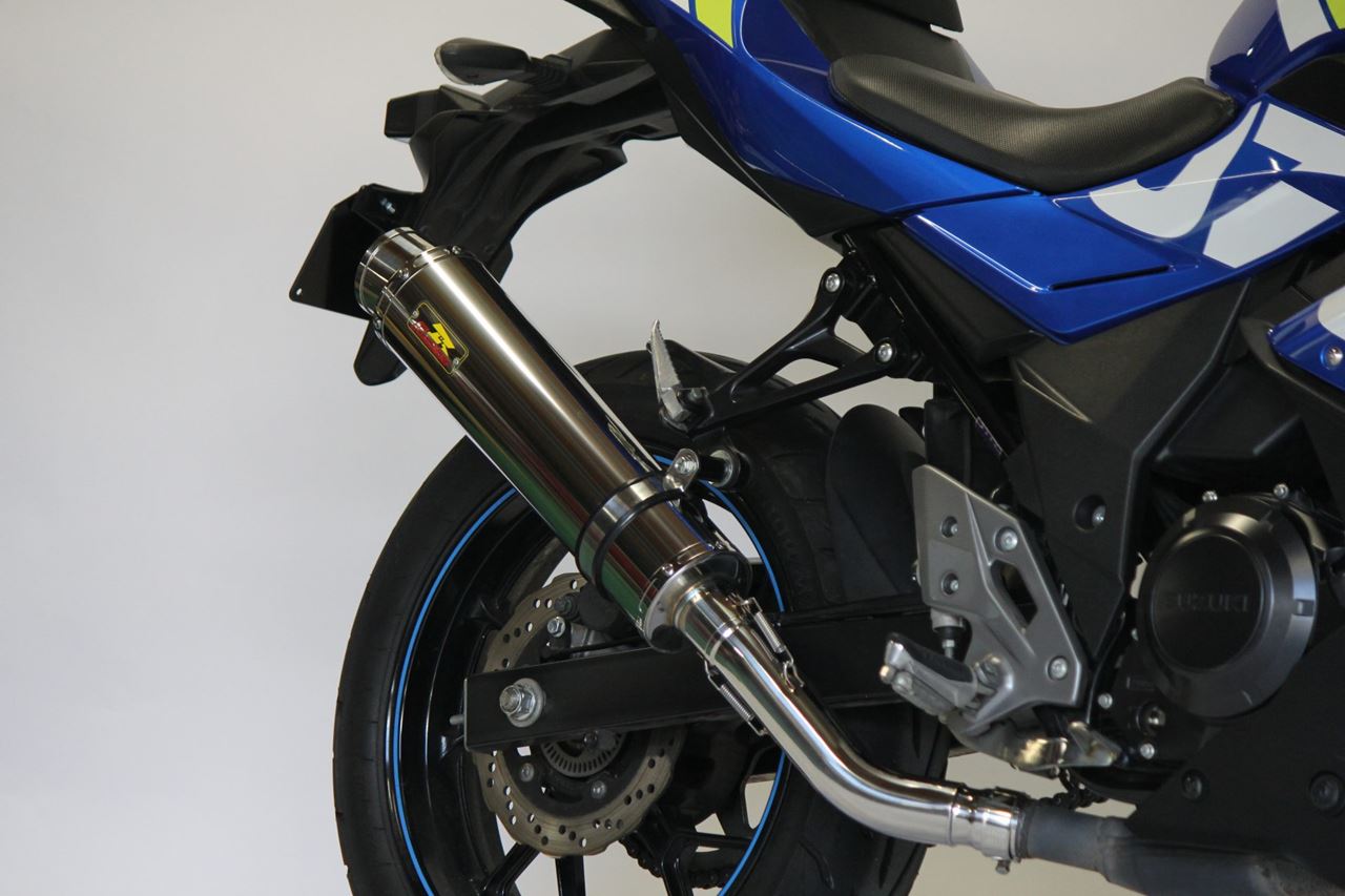 ARIA アリア ステンレス マフラー タイプS(スラッシュエンド) GSX250R 2BK-DN11A