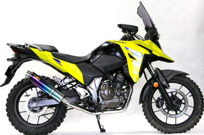 ARIA アリア チタン マフラー タイプS(スラッシュエンド) Vストローム250SX 8BK-EL11L