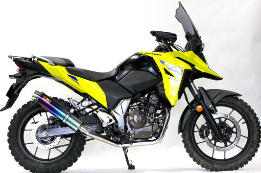 ARIA アリア チタン マフラー タイプS(スラッシュエンド) Vストローム250SX 8BK-EL11L