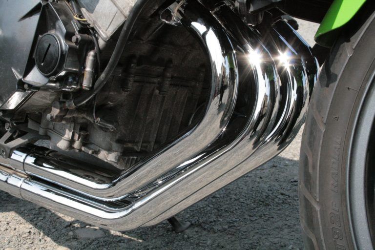 フルエキゾースト マフラー RPM-4in2in1 アルミ φ93×390 ZXR250