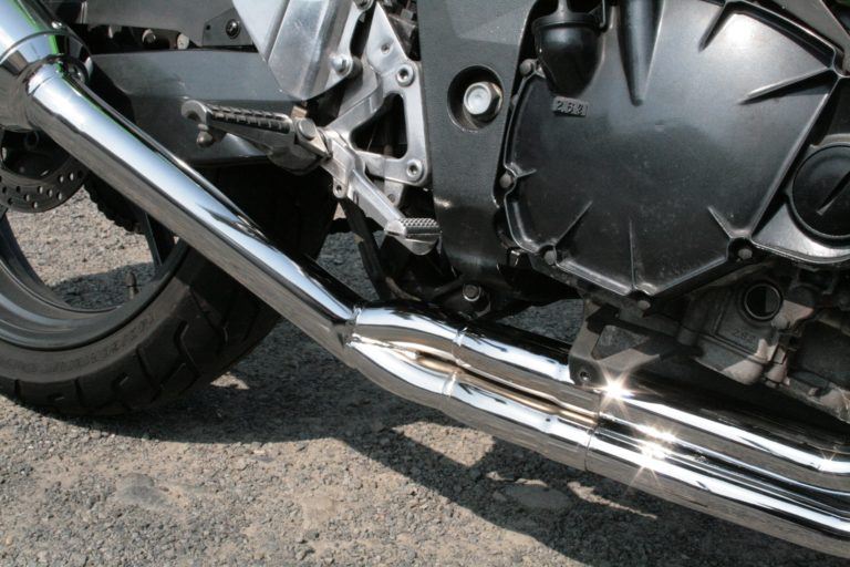 フルエキゾースト マフラー RPM-4in2in1 アルミ φ93×390 ZXR250